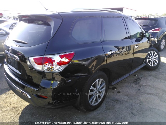 5N1AR2MN5GC613912 - 2016 NISSAN PATHFINDER S/SV/SL/PLATINUM 黑色 照片 4
