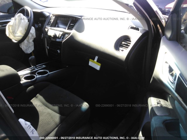 5N1AR2MN5GC613912 - 2016 NISSAN PATHFINDER S/SV/SL/PLATINUM 黑色 照片 5