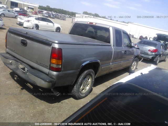 2GCEC19T8Y1196852 - 2000 CHEVROLET SILVERADO C1500 TAN photo 4