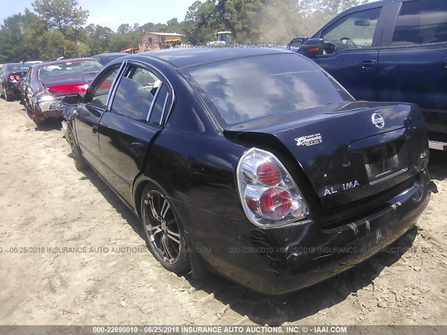 1N4AL11D35C378280 - 2005 NISSAN ALTIMA S/SL BLACK photo 3