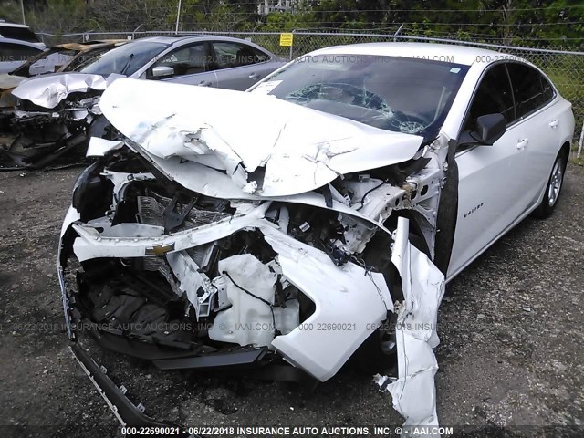 1G1ZB5ST0GF197323 - 2016 CHEVROLET MALIBU LS თეთრი ფოტო 6