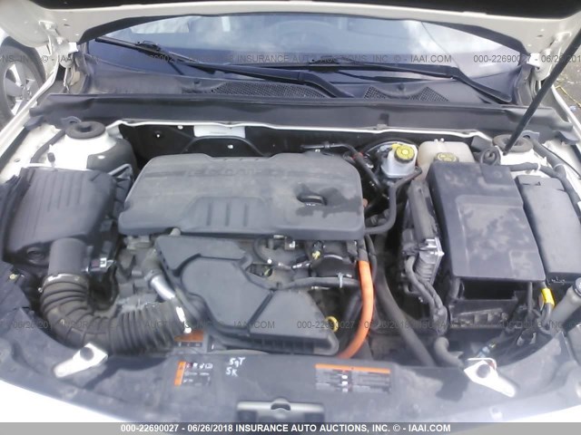 1G11D5RR6DF104964 - 2013 CHEVROLET MALIBU 1LT 白色 照片 10
