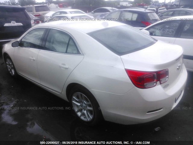 1G11D5RR6DF104964 - 2013 CHEVROLET MALIBU 1LT 白色 照片 3