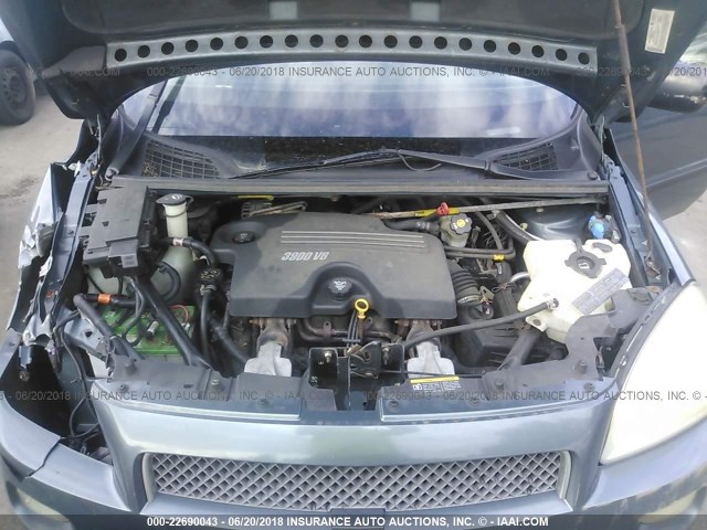 1GNDV23W37D159927 - 2007 CHEVROLET UPLANDER LS Կապույտ լուսանկար 10