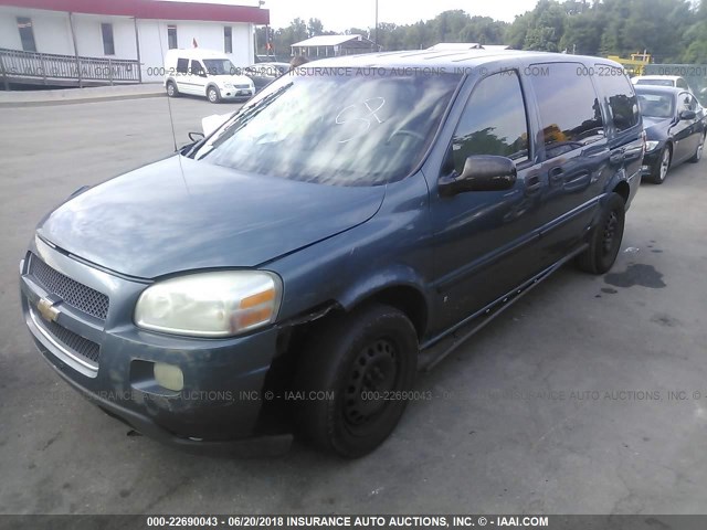 1GNDV23W37D159927 - 2007 CHEVROLET UPLANDER LS Կապույտ լուսանկար 2