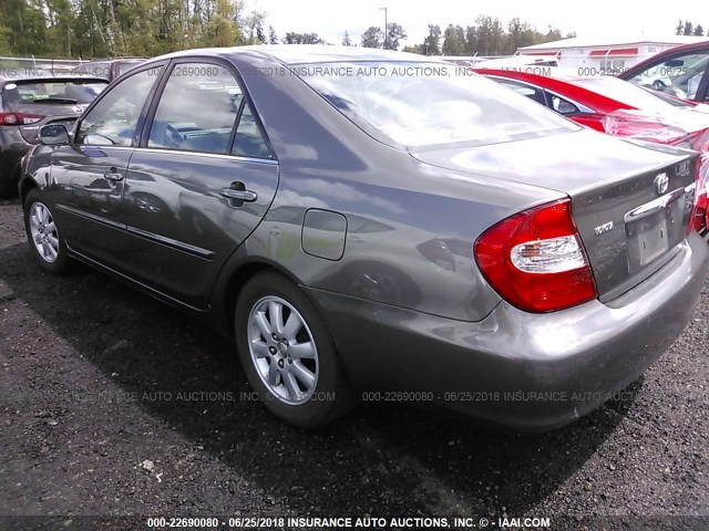 JTDBE32K730183881 - 2003 TOYOTA CAMRY LE/XLE 灰色 照片 3