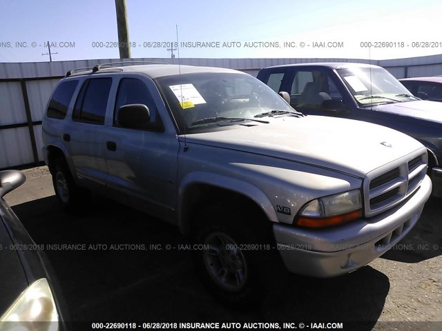 1B4HS28Z2WF181150 - 1998 DODGE DURANGO SILVER photo 1