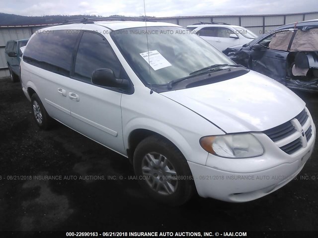 2D4GP24R05R170048 - 2005 DODGE GRAND CARAVAN SE WHITE photo 1