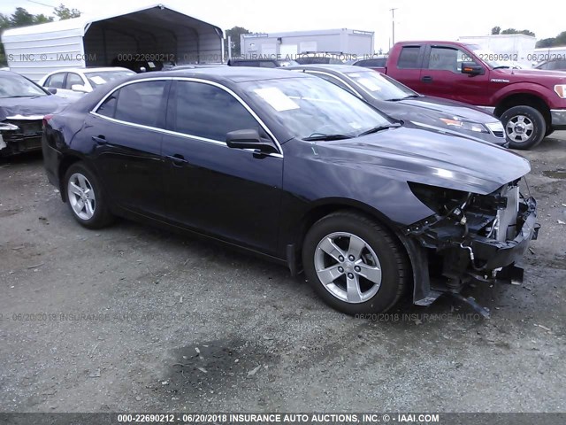 1G11B5SA3DF327506 - 2013 CHEVROLET MALIBU LS შავი ფოტო 1