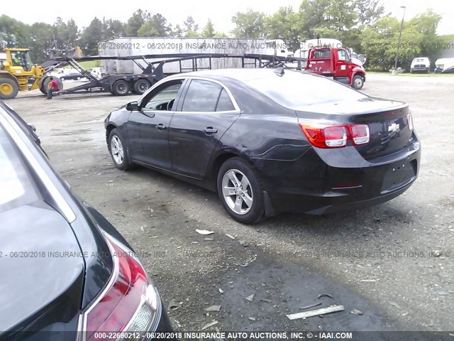 1G11B5SA3DF327506 - 2013 CHEVROLET MALIBU LS შავი ფოტო 3
