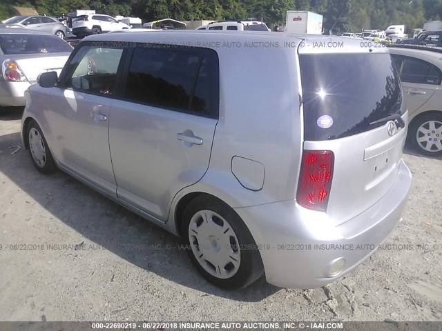 JTLZE4FE3A1116330 - 2010 TOYOTA SCION XB ვერცხლისფერი ფოტო 3