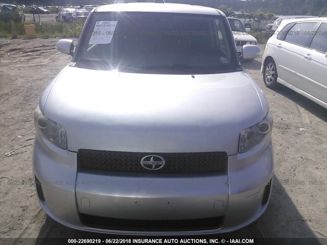 JTLZE4FE3A1116330 - 2010 TOYOTA SCION XB ვერცხლისფერი ფოტო 6