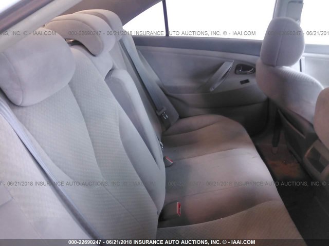 4T1BE46K88U776953 - 2008 TOYOTA CAMRY CE/LE/XLE/SE WHITE photo 8