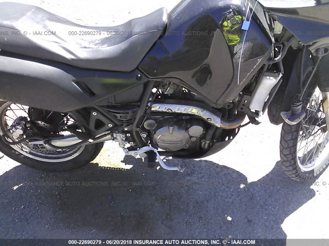 JKAKLEE1X9DA19978 - 2009 KAWASAKI KL650 E BLACK photo 8