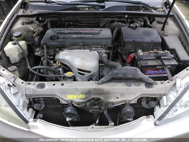 4T1BE32K03U715055 - 2003 TOYOTA CAMRY LE/XLE/SE 棕色 照片 10