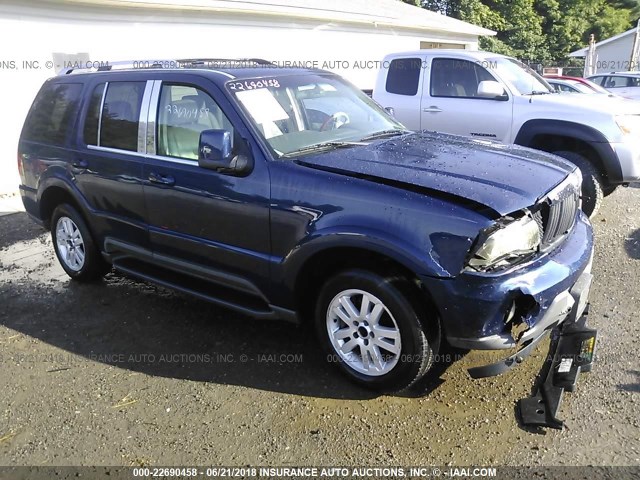 5LMEU68H14ZJ07947 - 2004 LINCOLN AVIATOR 蓝色 照片 1