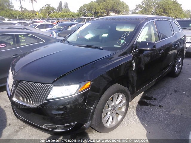 2LMHJ5FK8GBL01307 - 2016 LINCOLN MKT BLACK photo 6