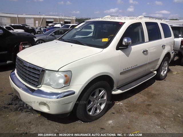 1A8HW58N08F142090 - 2008 CHRYSLER ASPEN LIMITED CREAM photo 2