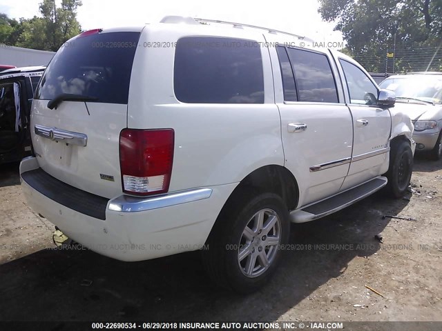 1A8HW58N08F142090 - 2008 CHRYSLER ASPEN LIMITED CREAM photo 4