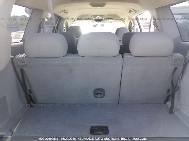 1A8HW58N08F142090 - 2008 CHRYSLER ASPEN LIMITED CREAM photo 8