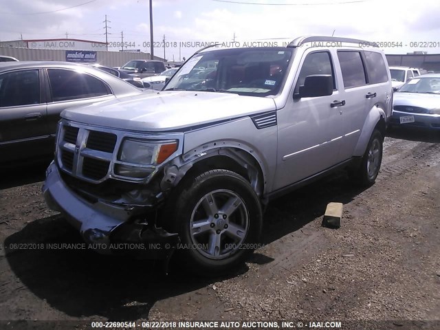 1D8GT28KX9W552107 - 2009 DODGE NITRO SE SILVER photo 2