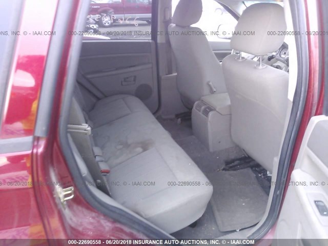 1J4GR48K16C283978 - 2006 JEEP GRAND CHEROKEE LAREDO/COLUMBIA/FREEDOM 红色 照片 8