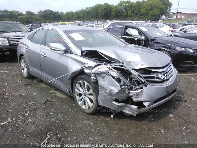 KMHFG4JG6DA250749 - 2013 HYUNDAI AZERA SILVER photo 1