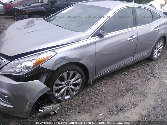 KMHFG4JG6DA250749 - 2013 HYUNDAI AZERA SILVER photo 2