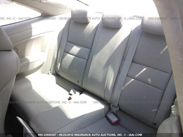 2HGFG12969H509544 - 2009 HONDA CIVIC EXL 灰色 照片 8