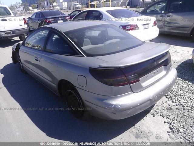1G8ZH1276WZ266900 - 1998 SATURN SC2 GRAY photo 3