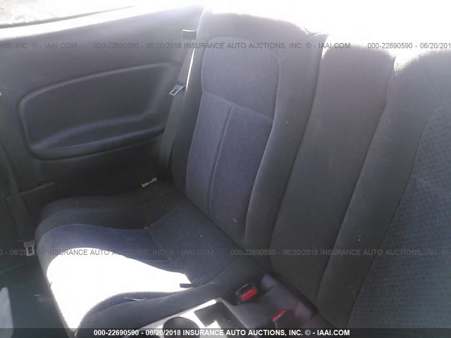 1G8ZH1276WZ266900 - 1998 SATURN SC2 GRAY photo 8