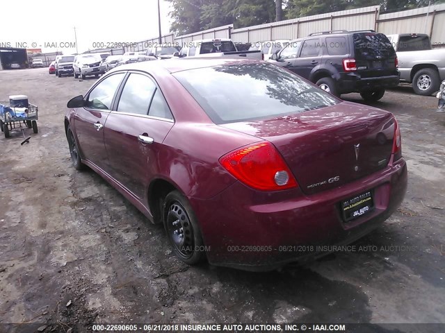 1G2ZA5E02A4113554 - 2010 PONTIAC G6 MAROON photo 3