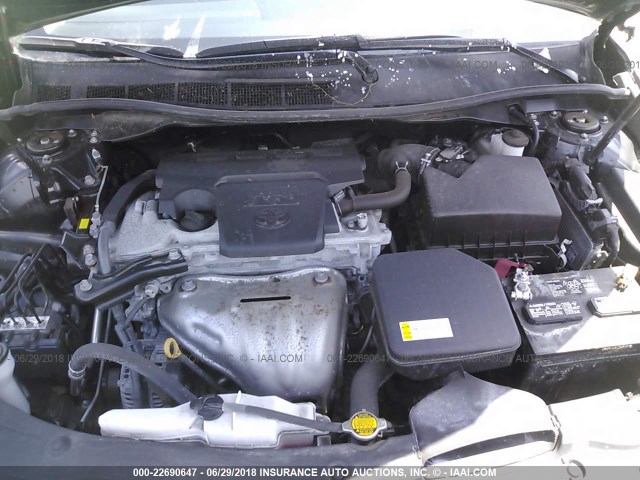 4T1BF1FK0FU112252 - 2015 TOYOTA CAMRY LE/XLE/SE/XSE Dark Blue photo 10