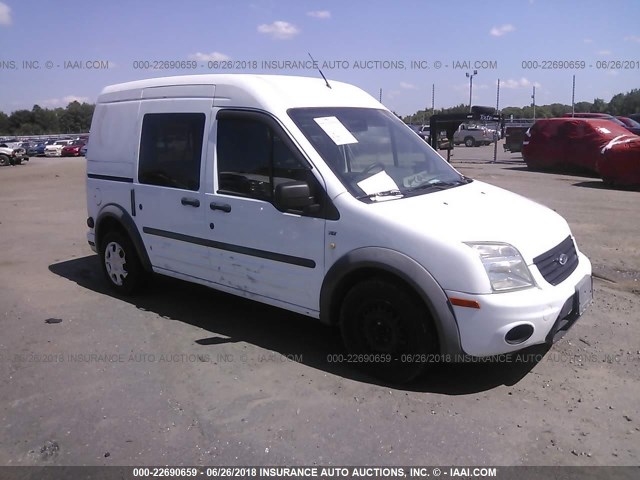 NM0LS6BN1AT042029 - 2010 FORD TRANSIT CONNECT XLT WHITE photo 1