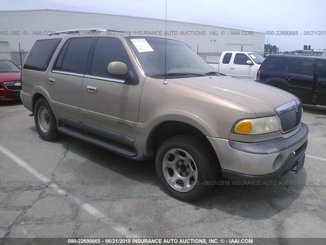 5LMPU28L0WLJ18059 - 1998 LINCOLN NAVIGATOR GRAY photo 1