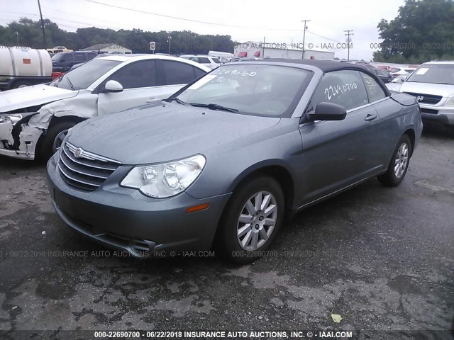 1C3LC45K88N627277 - 2008 CHRYSLER SEBRING GRAY photo 2