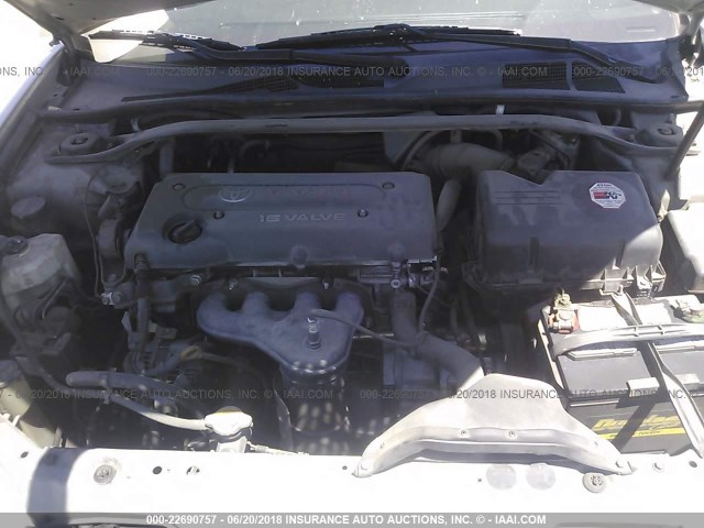 4T1BE32K04U826979 - 2004 TOYOTA CAMRY LE/XLE/SE ვერცხლისფერი ფოტო 10