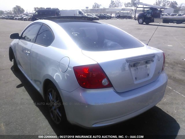 JTKDE177170194732 - 2007 TOYOTA SCION TC 银色 照片 3