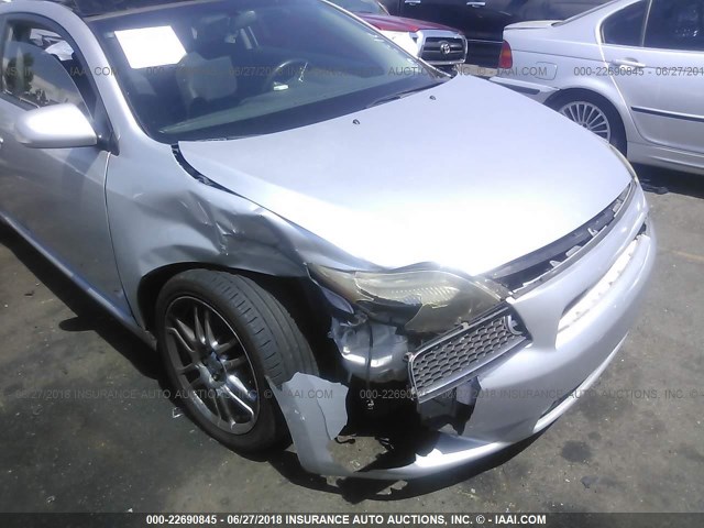 JTKDE177170194732 - 2007 TOYOTA SCION TC 银色 照片 6