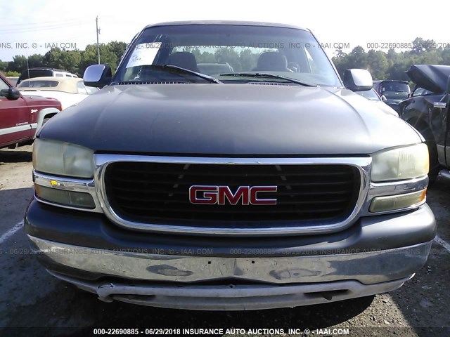 1GTEK19V2XE512103 - 1999 GMC NEW SIERRA K1500 GRAY photo 6