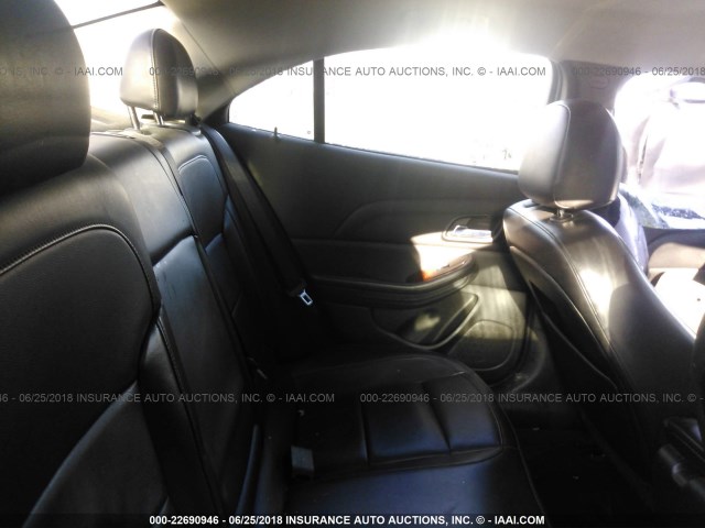 1G11H5SA0DF328756 - 2013 CHEVROLET MALIBU LTZ 银色 照片 8