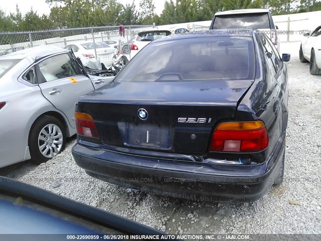 WBADM6348YGU17969 - 2000 BMW 528 I AUTOMATIC BLUE photo 6