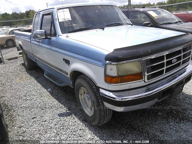 1FTHX25F8TEA44553 - 1996 FORD F250 BLUE photo 1