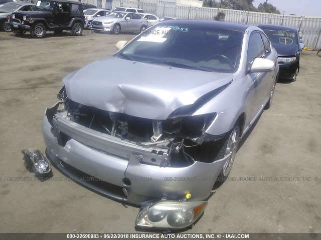 JTKDE177770192466 - 2007 TOYOTA SCION TC 银色 照片 2