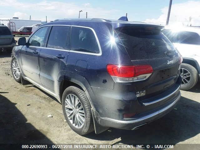 1C4RJFJT5HC772682 - 2017 JEEP GRAND CHEROKEE SUMMIT BLACK photo 3