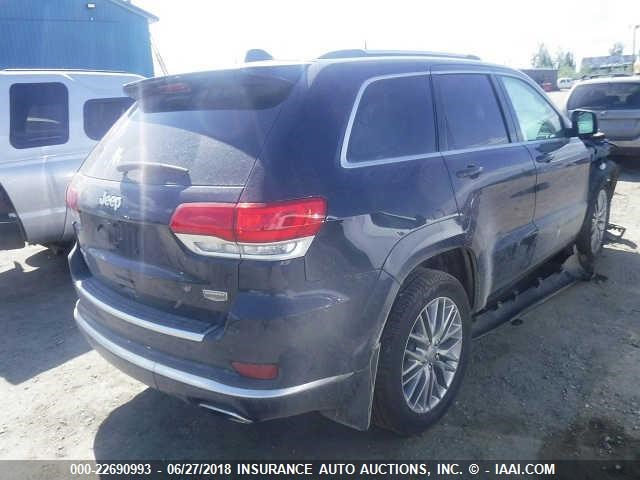 1C4RJFJT5HC772682 - 2017 JEEP GRAND CHEROKEE SUMMIT Qara foto 4