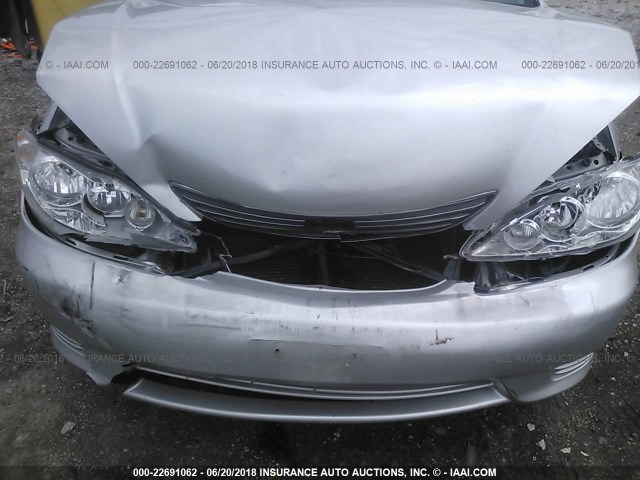4T1BE32K45U609100 - 2005 TOYOTA CAMRY LE/XLE/SE ვერცხლისფერი ფოტო 6