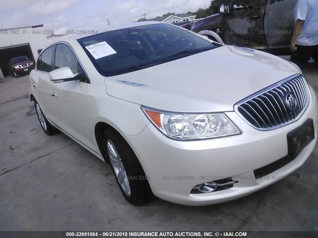 1G4GF5E37DF131843 - 2013 BUICK LACROSSE PREMIUM WHITE photo 1