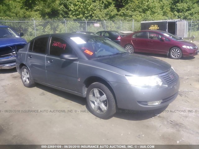 1G8AL55F96Z164867 - 2006 SATURN ION LEVEL 3 GRAY photo 1
