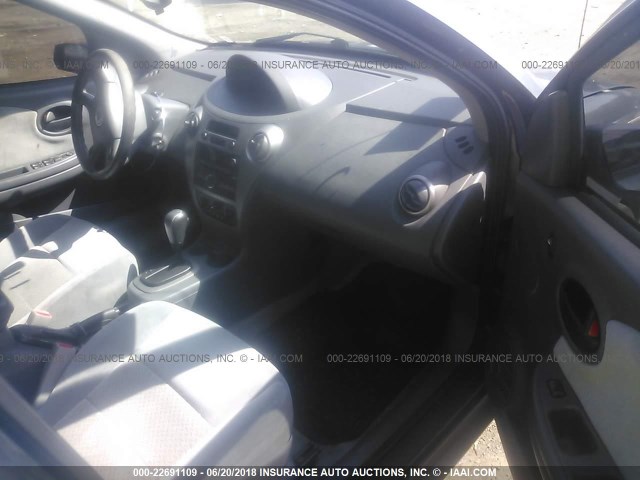 1G8AL55F96Z164867 - 2006 SATURN ION LEVEL 3 GRAY photo 5